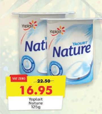 Yoplait Nature 125g