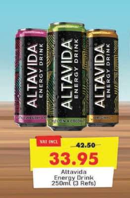 ALTAVIDA ENERGY DRINK