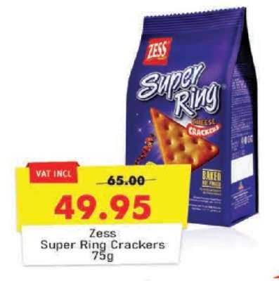 Zess Super Ring Crackers 75g