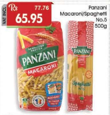 Panzani Macaroni/Spaghetti No.5 500g