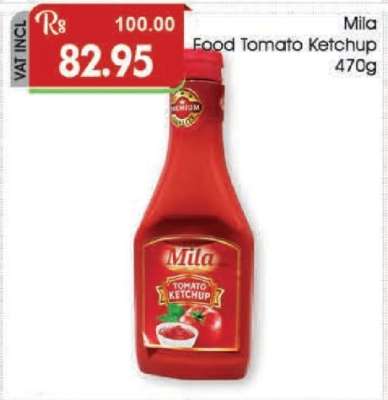 Mila Food Tomato Ketchup 470g