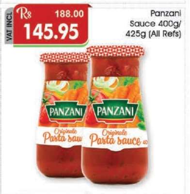 Panzani Sauce 400g/425g (All Refs)