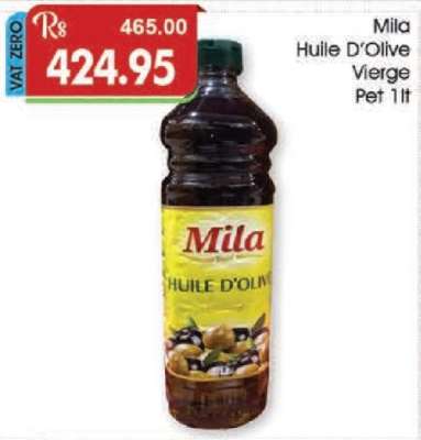 Mila Huile D'Olive Vierge Pet 1lt