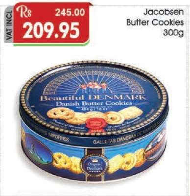 Jacobsen Butter Cookies 300g