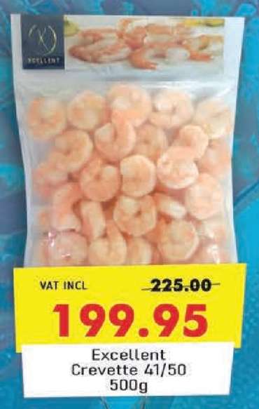 Excellent Crevette 41/50 500g