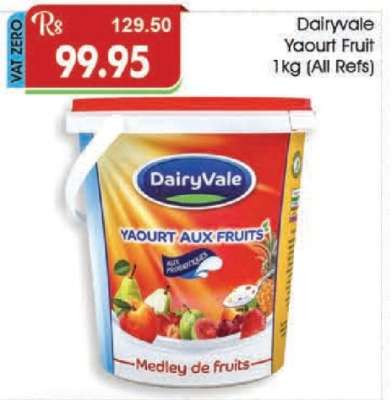 Dairyvale Yaourt Fruit 1kg
