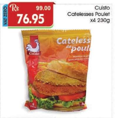 Cuisto Catelesses Poulet x4 230g