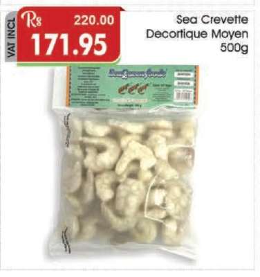 Sea Crevette Decortique Moyen 500g