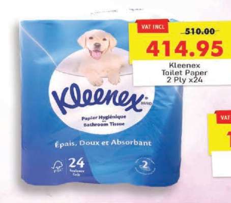 Kleenex Toilet Paper 2 Ply x24