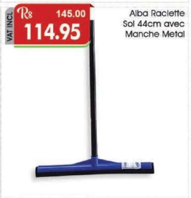 Alba Raclette Sol 44CM avec Manche Metal
