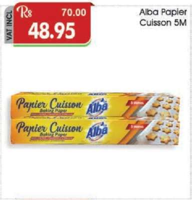 Alba Papier Cuisson 5M