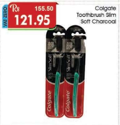 Colgate Toothbrush Slim Soft Charcoal