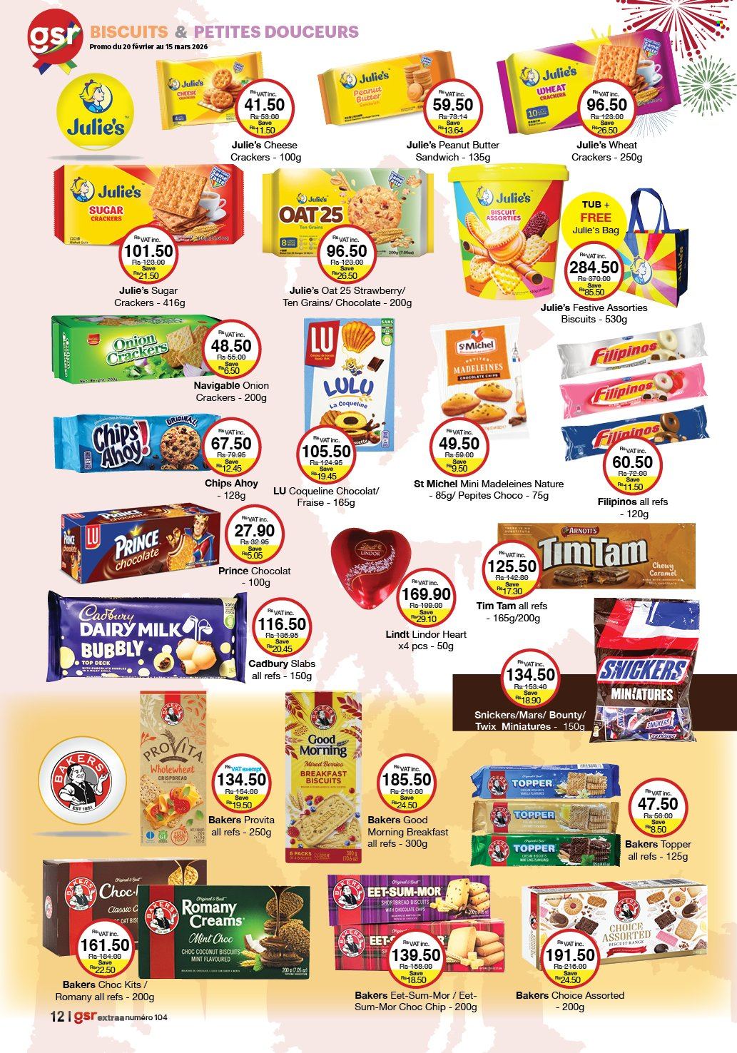 Catalogue GSR - 20/02/2026 - 15/03/2026. Page 12