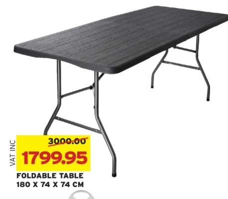 FOLDABLE TABLE