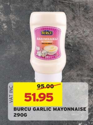 BURCU GARLIC MAYONNAISE