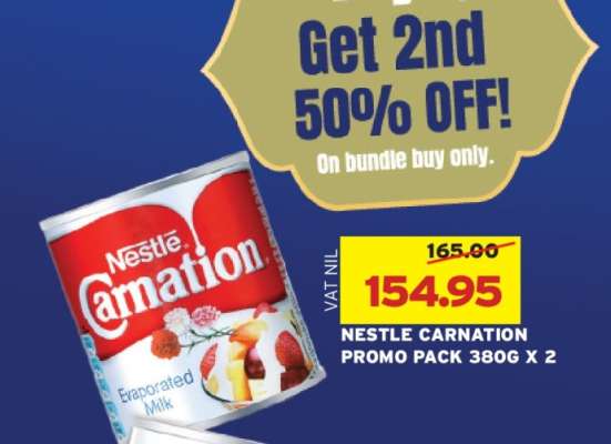 NESTLE CARNATION PROMO PACK 380G X 2
