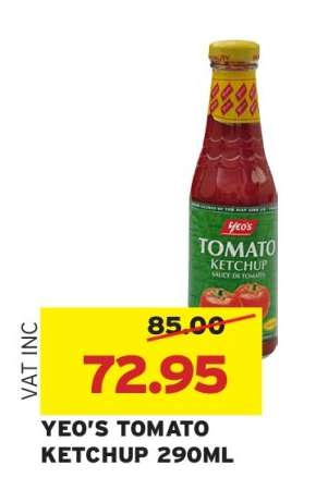 YEO’S TOMATO KETCHUP 290ML