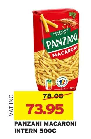 PANZANI MACARONI INTERN 500G