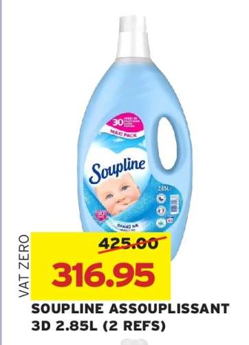 SOUPLINE ASSOUPLISSANT 3D 2.85L (2 REFS)