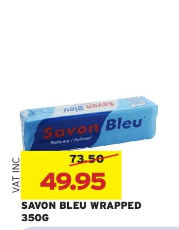 SAVON BLEU WRAPPED 350G