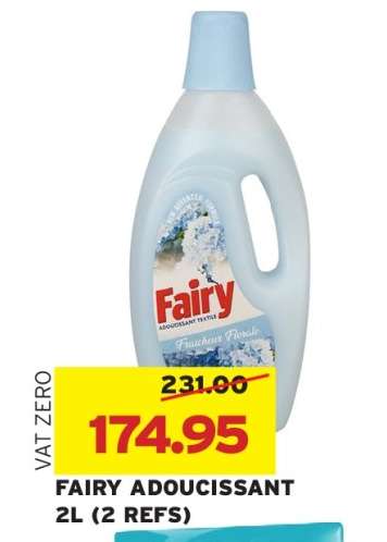FAIRY ADOUCISSANT 2L (2 REFS)