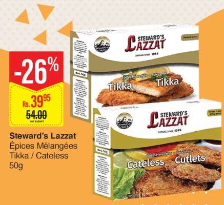 Steward’s Lazzat