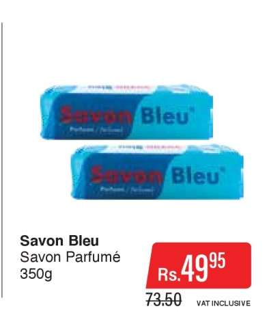 Savon bleu