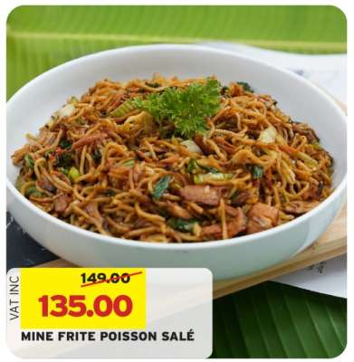MINE FRITE POISSON SALÉ