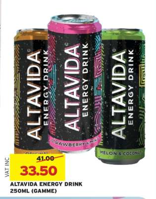 ALTAVIDA ENERGY DRINK