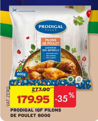 PRODIGAL IQF PILONS DE POULET 800G