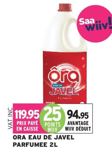 ORA EAU DE JAVEL PARFUMEE 2L