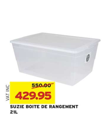 SUZIE BOITE DE RANGEMENT 21L