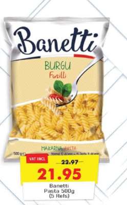 Banetti Pasta 500g