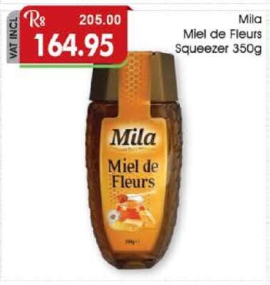 Mila Miel De Fleurs Squeezer 350g