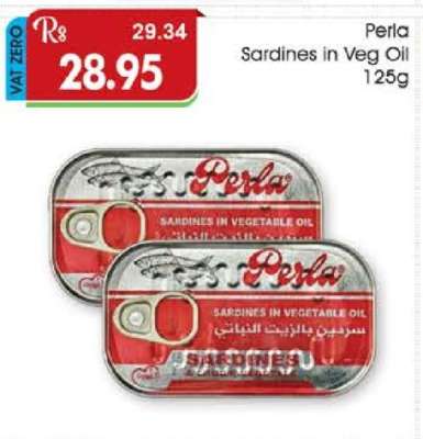 Perla Sardines in Veg Oil 125g