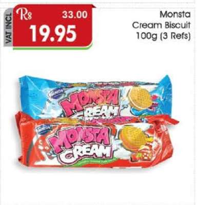 Monsta Cream Biscuit