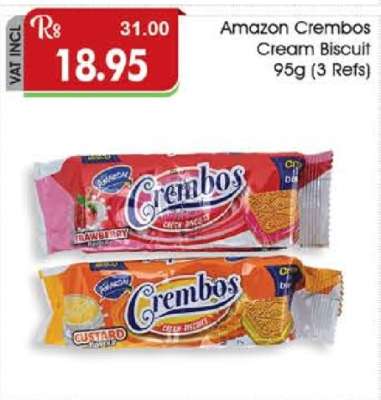 Amazon Crembos Cream Biscuit