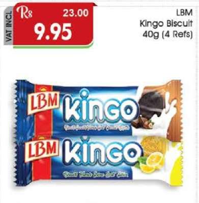 LBM Kingo Biscuit 40g (4 Refs)