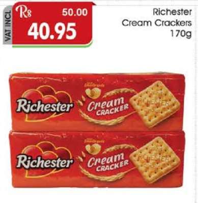 Richester Cream Crackers 170g
