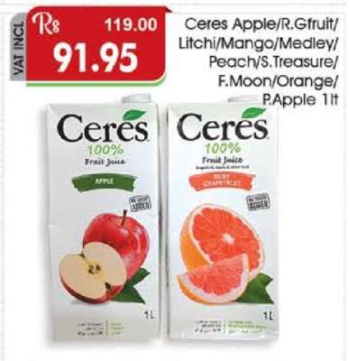 Ceres 100% Fruit Juice