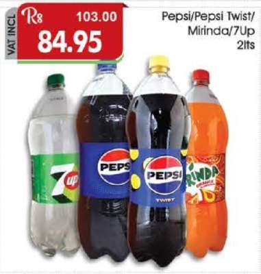 Pepsi / Pepsi Twist / Mirinda / 7Up