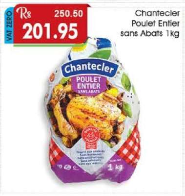Chantecler Poulet Entier Sans Abats 1kg
