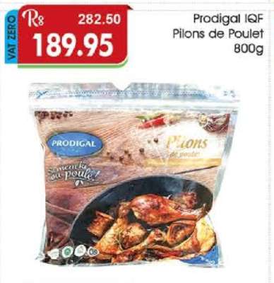 PRODIGAL IQF PILONS DE POULET 800G