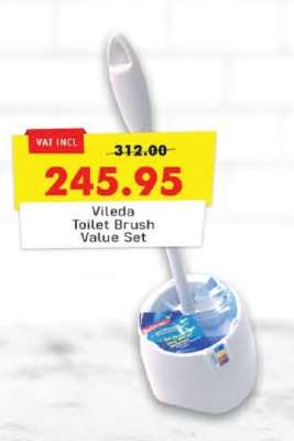 VILEDA TOILET BRUSH VALUE SET