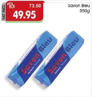 Savon bleu