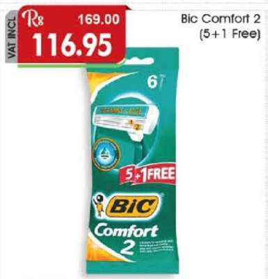 Bic Comfort 2 (5+1 Free)