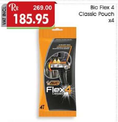 Bic Flex 4 Classic Pouch x4