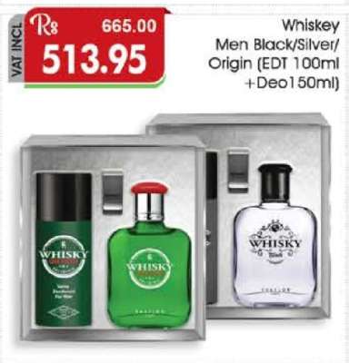 Whiskey Men Black/Silver/Origin