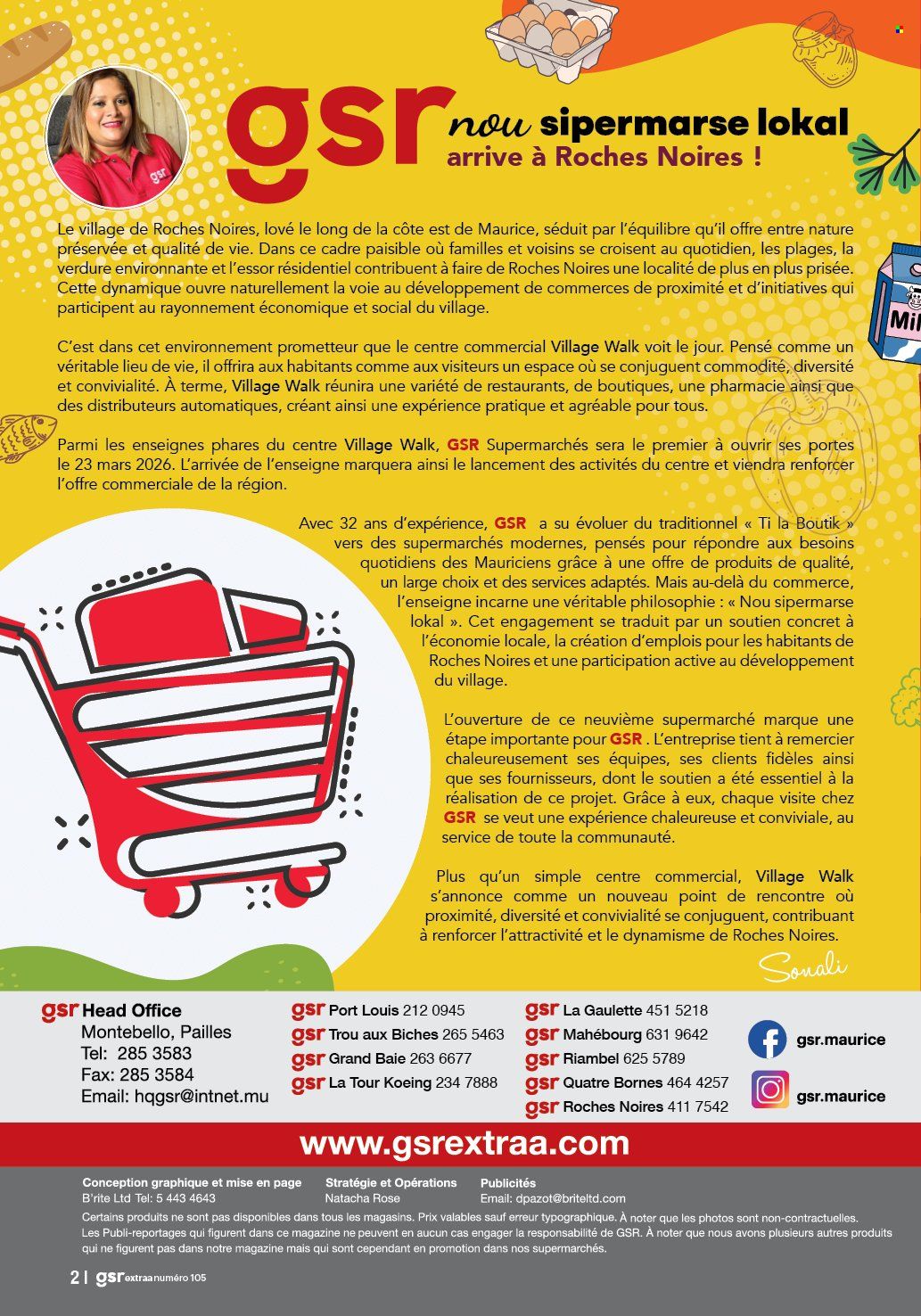 Catalogue GSR - 17/03/2026 - 19/04/2026. Page 2