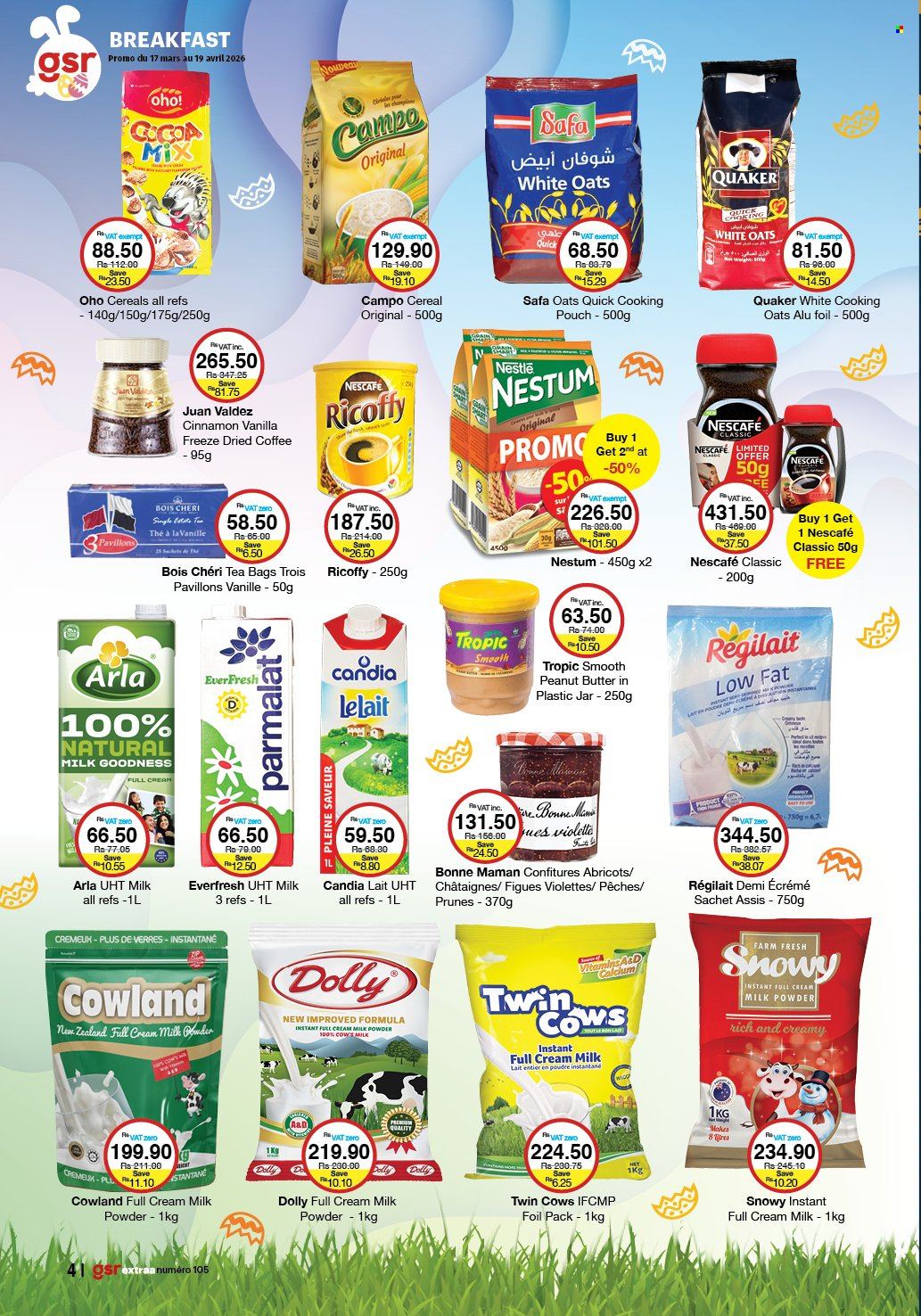 Catalogue GSR - 17/03/2026 - 19/04/2026. Page 4